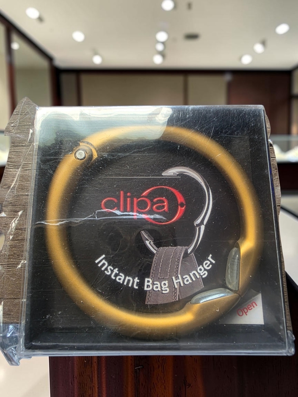 Instant Bag Hanger - Gold